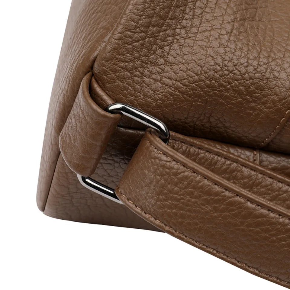 Top Quality Leather Backpack Women Bagpack Female Large Capacityf or Commute Travel School Backpack Shoulder Bags for Women Sac