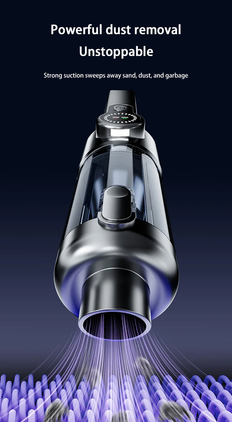 SUITU Wireless Handheld Car Vacuum Cleaner – 17000PA