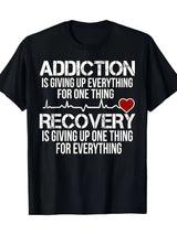 Top Pick Local Men's Addiction Recovery Inspirational T-Shirt