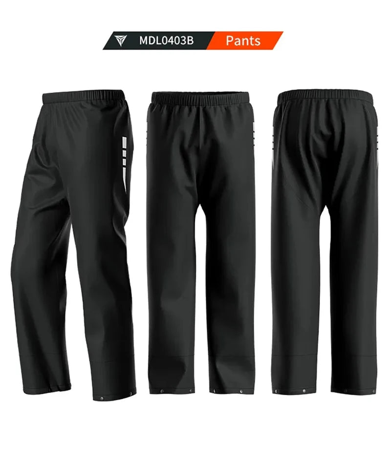 Waterproof Motorcycle Rain Suit – Jacket & Pants Set