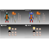VitoForge Dragon Ball Super Saiyan Gohan Supreme Kai Realm Training Costume Realm Sword Magistrate Anime Action Figure Toy
