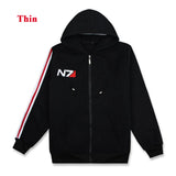 Mass Effect N7 Zip-Up Hoodie