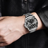 LIGE Top Brand Luxury Automatic Watch for Men Fashion Waterproof Sport Men's Mechanical WristWatches Casual Automatic Date Watch
