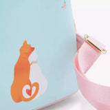 2pcs/set Piano Kitten Imitation Mini Backpack and Wallet Christmas The Marie Cat Cosplay Backpack Schoolbag Handbag for Girls