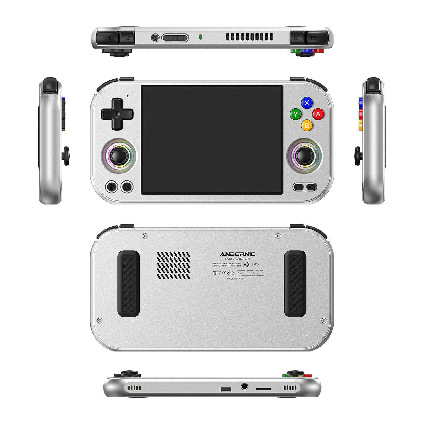 Anbernic RG477M Handheld Game Console 4.7" LTPS