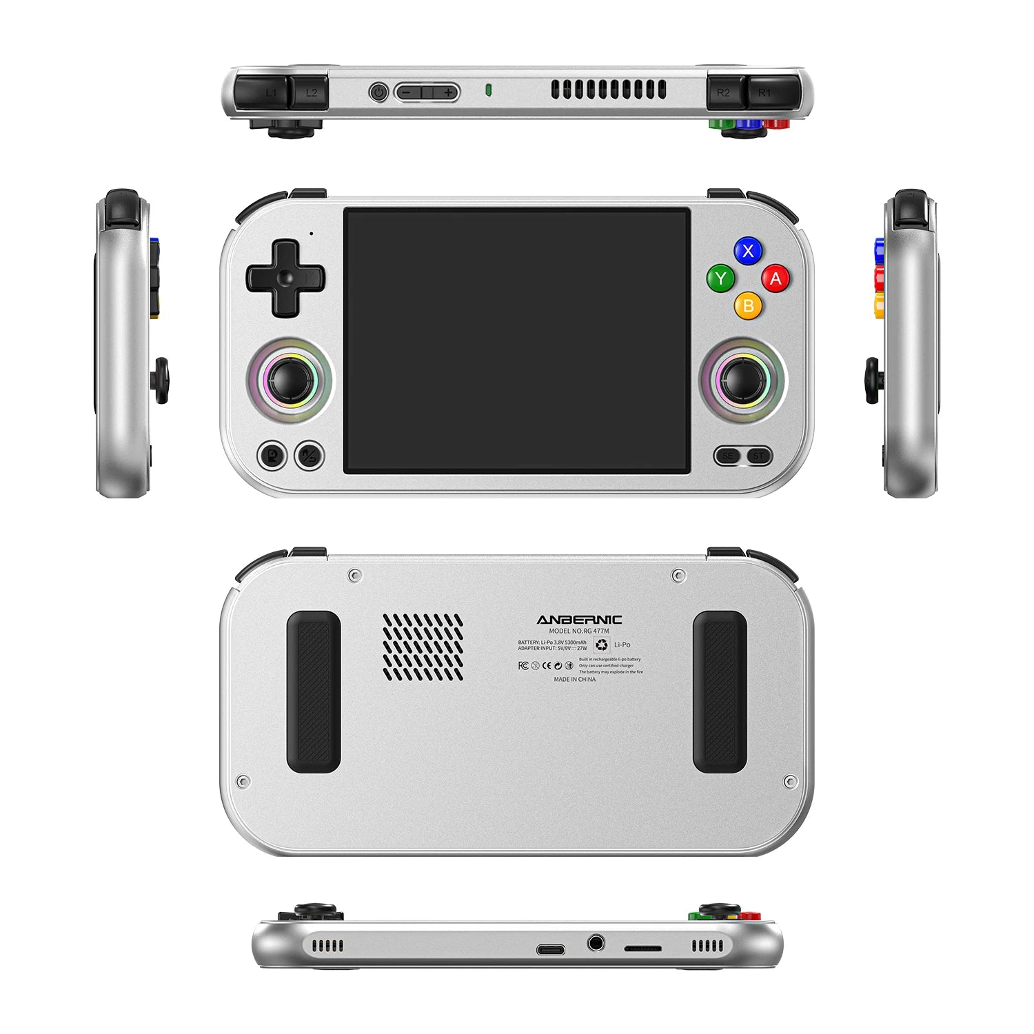 Anbernic RG477M Handheld Game Console 4.7" LTPS
