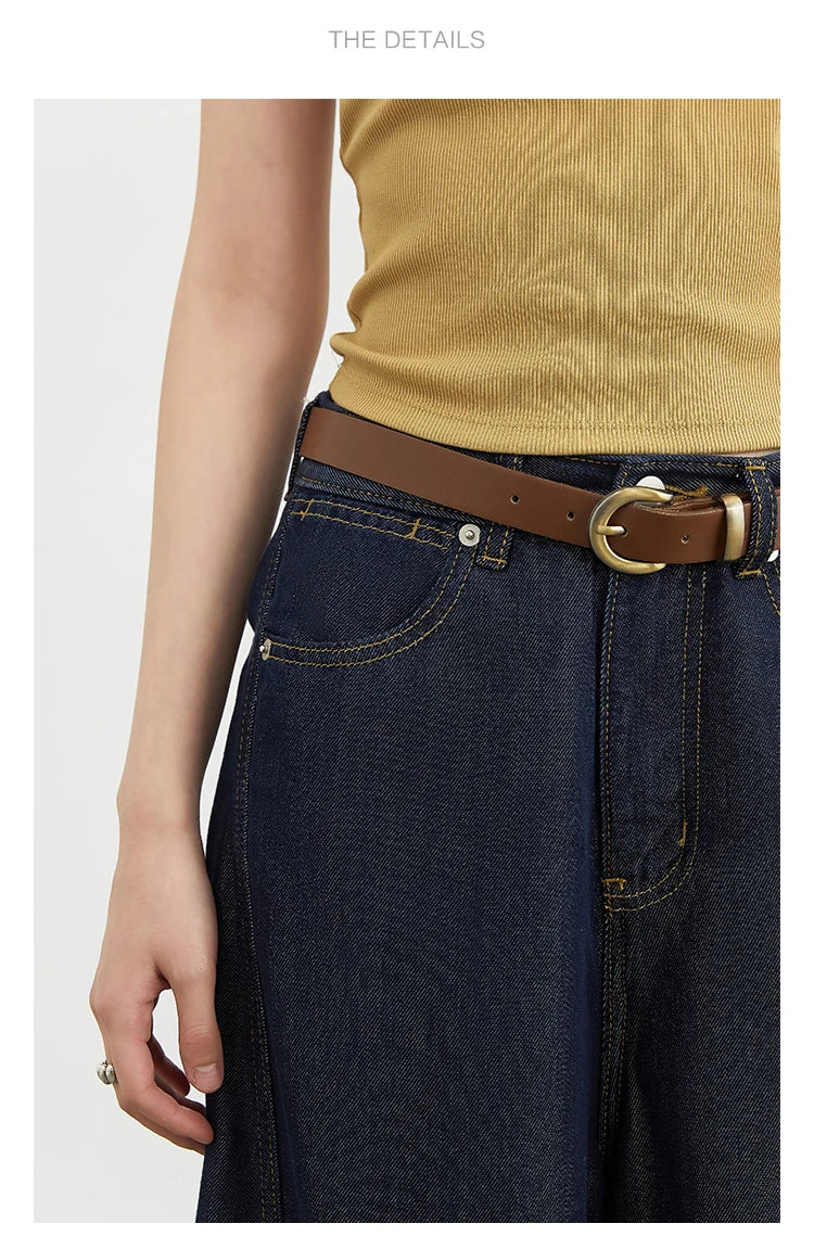 Women's High-Waist Wide Leg Denim Jeans | Relaxed Fit