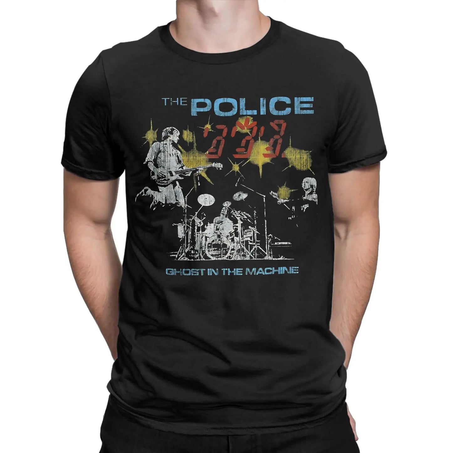 The Police Rock Band Graphic T-Shirt — Unisex Cotton Tee
