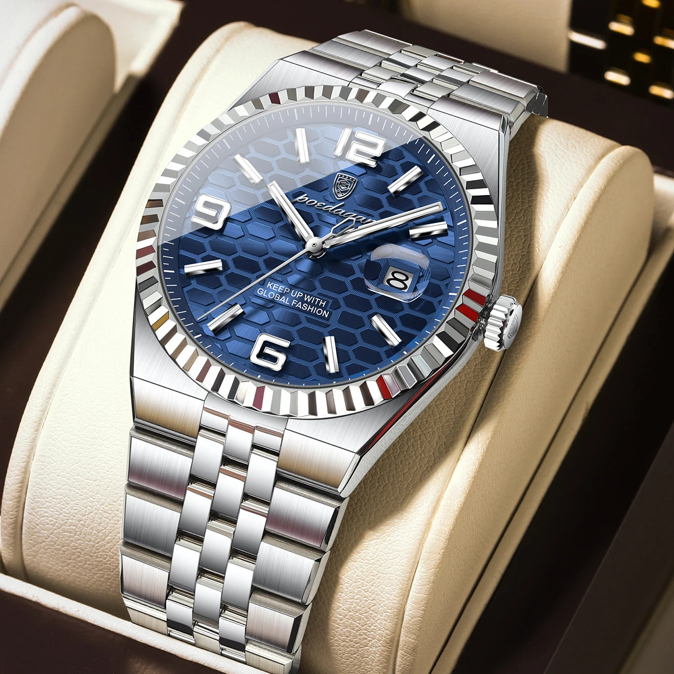 Luxury Men’s Quartz Wristwatch