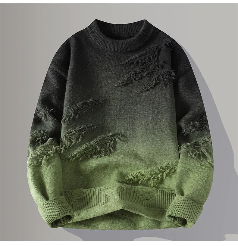 Men’s Classic Thick Knit Crewneck Sweater