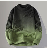 Men’s Classic Thick Knit Crewneck Sweater