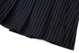 AW25 Pinstripe Collection – Knit & Slip Dress Set