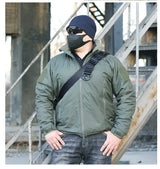 Men's Tactical Winter Down Jacket – Waterproof Outdoor Parka