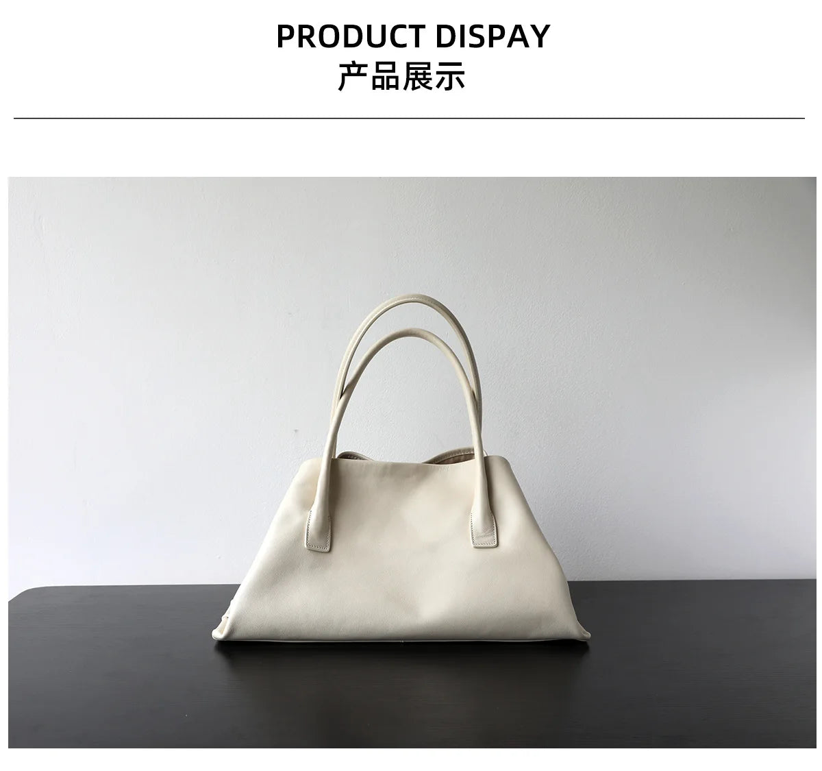 Motingsome Luxury Niche First-layer Cowhide Tote Bag Woman Large Capacity Shoulder Underarm Bag Casual Tote Big Handbag 2025 New