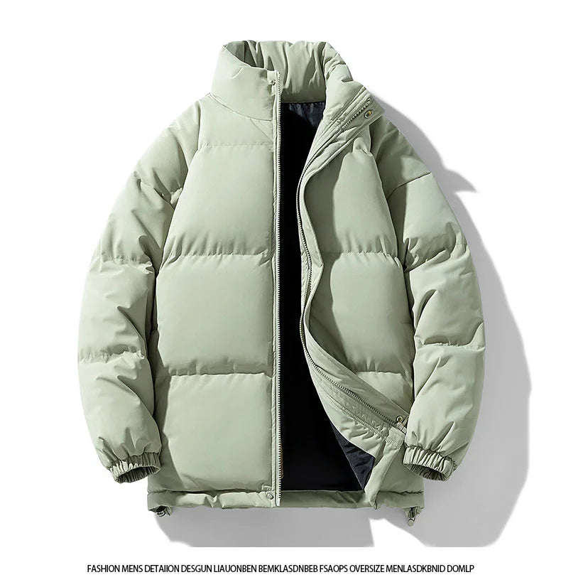 Men's Oversized Winter Parka – Thick Warm Padded Coat