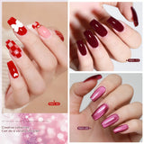 30-Piece Gel Nail Polish Set | Valentine's Romance Collection