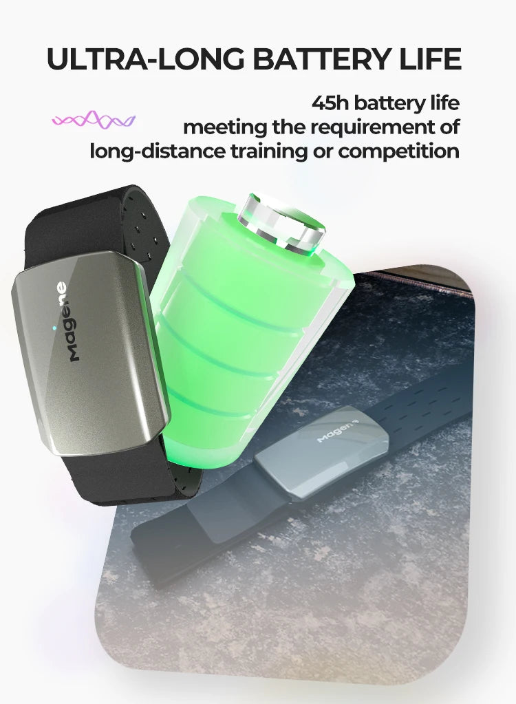 Magene H803 Heart Rate Armband | Dual-Mode ANT+ & Bluetooth
