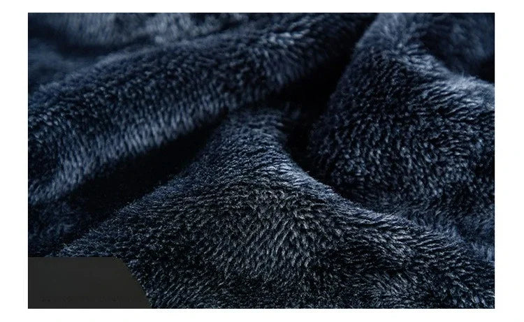 Men's Hooded Fleece Jacket – Warm Outdoor Layer