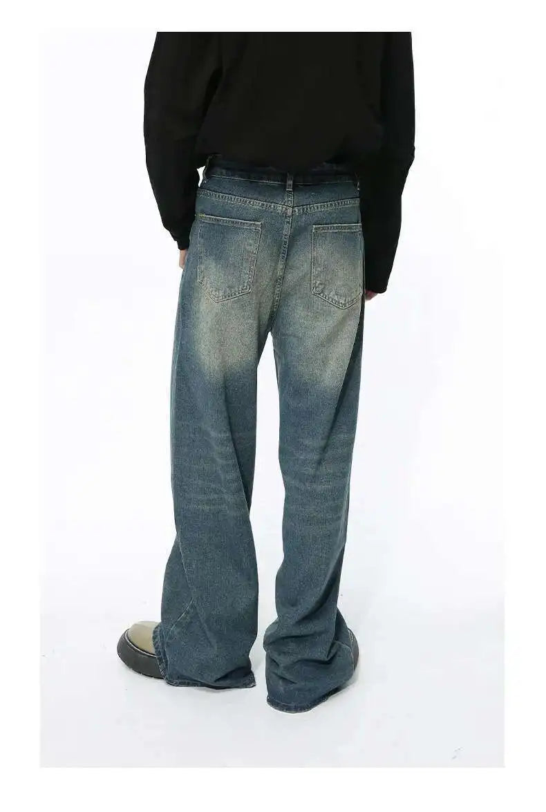 Men's Loose Straight-Leg Jeans