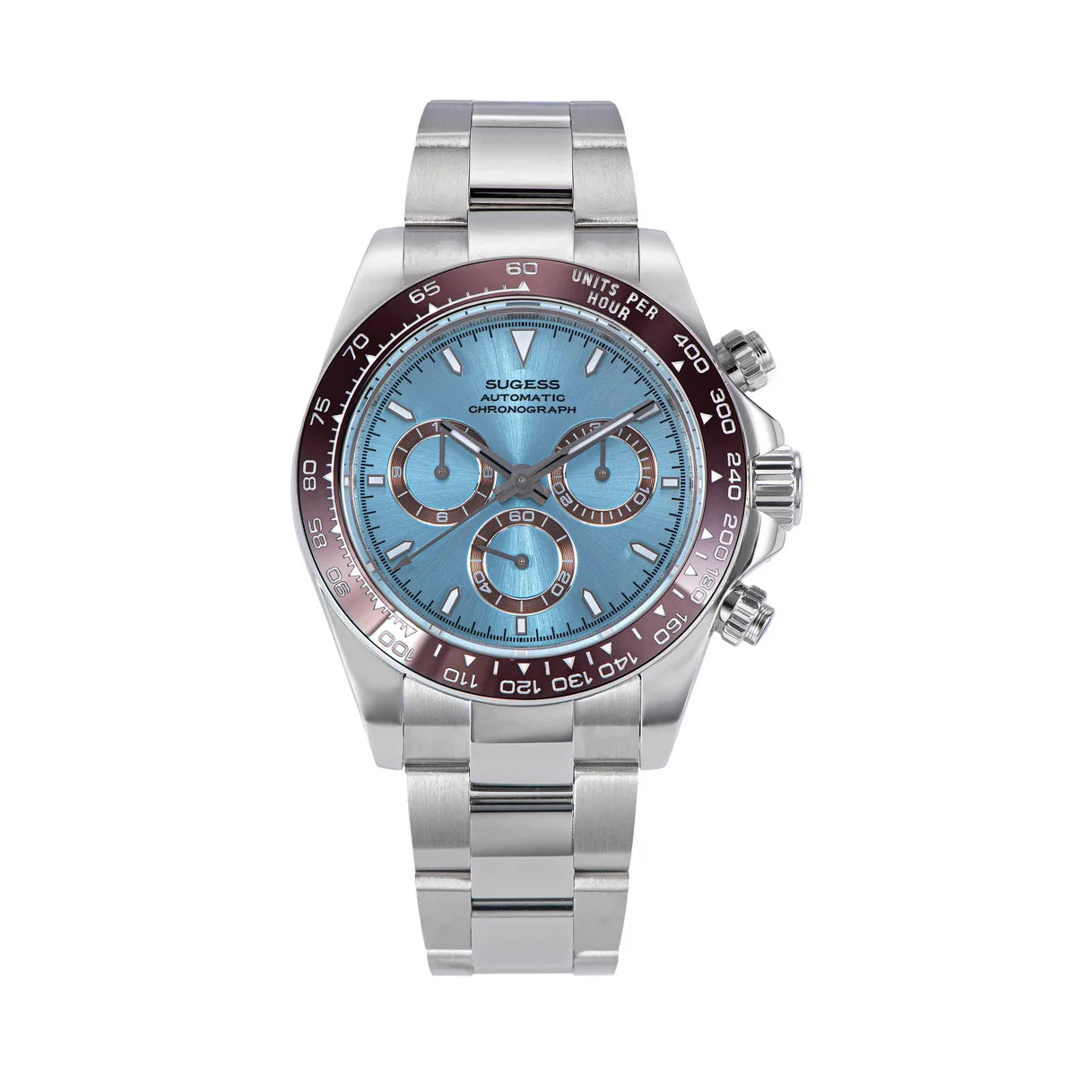Sugess S418-2 Panda Chronograph Automatic Watch | 39mm