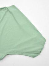 Women's One-Shoulder Sleeveless Backless Split Midi Dress