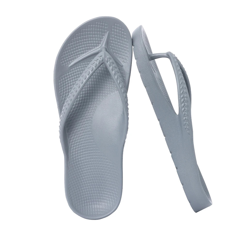 Crestar Women's Orthopedic Flip Flops Summer New EVA Sandals For Plantar Fasciitis Relief Comfort Unisex Non-slip Beach Slippers