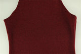 Elegant Red Sequin Sleeveless Maxi Gown