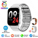 GUHUAVMI AMOLED Smartwatch – Bluetooth Call & Health Tracker