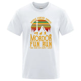 Mordor Fun Run Cotton Graphic T-Shirt