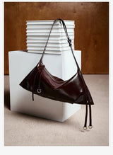 Amazing Song Donut Dumpling Bag Retro Suede Large Capacity Fashionable Bag