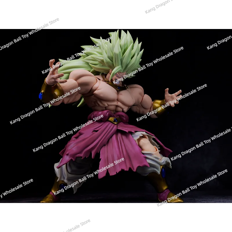 ZT Studio Broly Figure Dragon Ball Super Saiyan Broly 10 Inches Warrior of The Ancient Anime Action Figure Model Toys Gifts