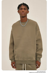 Men's 350gsm Fleece Crewneck Sweatshirt
