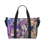 Custom The Eras Tour 1989 Taylor's Swift's American Pop Singer Tote Bag Women Large Capacity Beach Gym Travel Bags