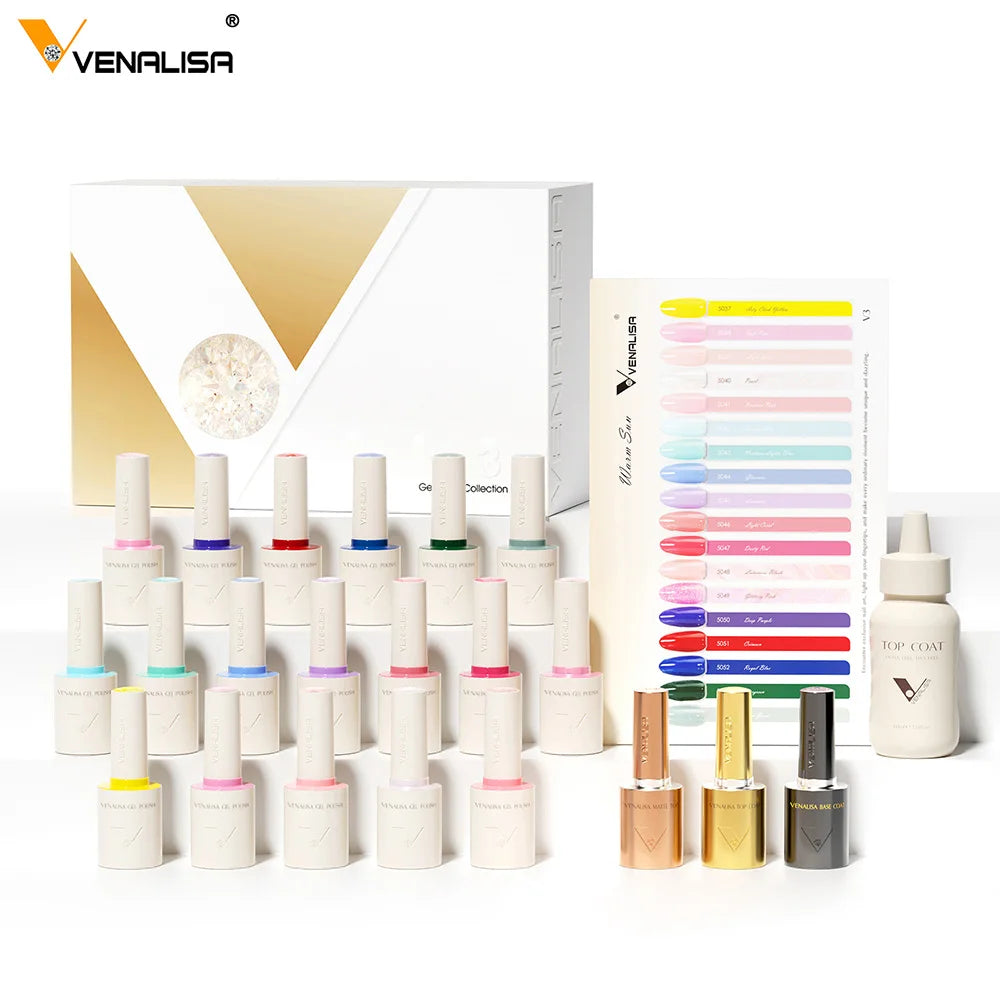 VENALISA Gel Polish Complete Kit – HEMA & TPO Free