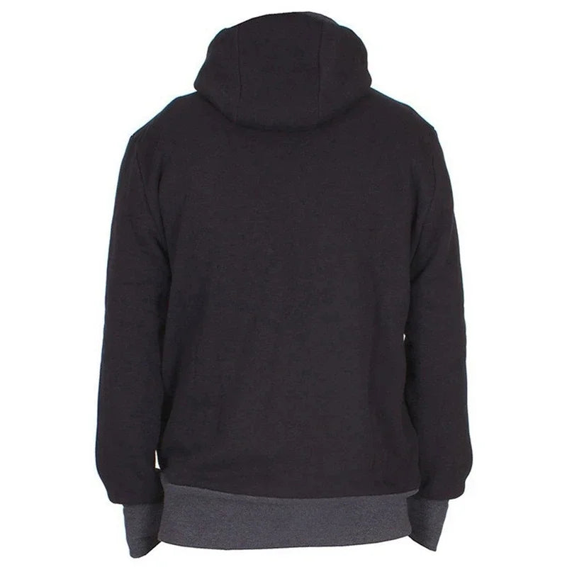 Men's Babywearing Zip-Up Hoodie