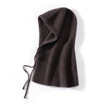 Women's Pure Cashmere Knit Beanie & Scarf Hat