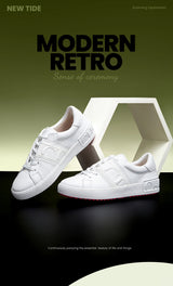 Women Casual Shoes Red Flat Board Shoess Balance Technology Press Insole Comfort Sneakers Luxury Brand 2025 New