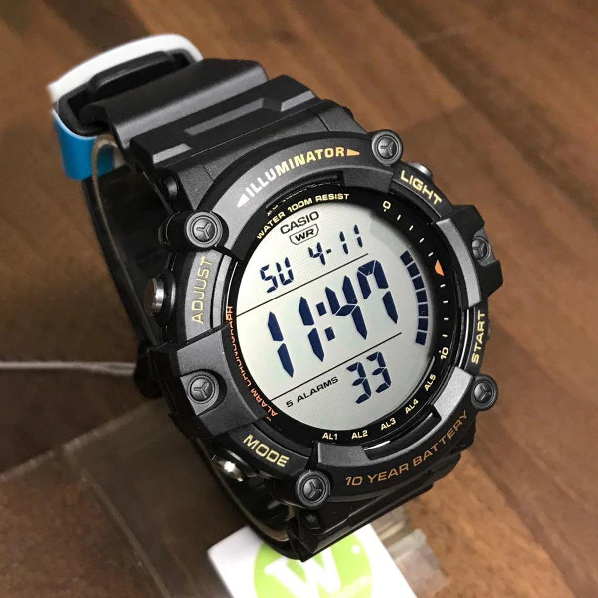 Casio Men’s Heavy Duty Digital Watch – 10-Year Battery (AE-1500WHX)