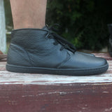 Barefoot Leather Boots with Wool Lining