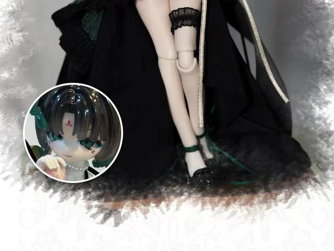 Meki Final Blessing Series 1/8 BJD Blind Box Mystery Box Toys Cute Action Anime Figure Kawaii Model Gift