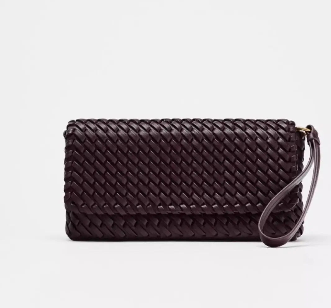 Women's PU Leather Clutch & Crossbody Bag