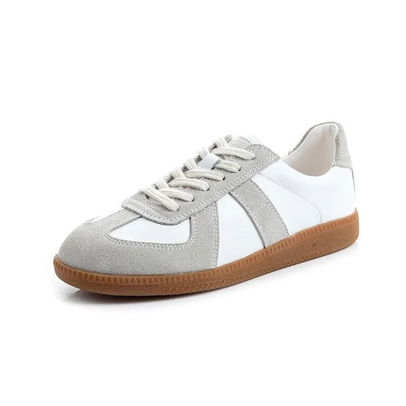DIMANYU Women's Genuine Leather Bow Flats | Sizes 35–44