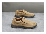 Men Leather Casual Shoes Breathable Loafers Men Sneakers New Male Comfortable Leather Flat Footwear Sneakers Men Shoes