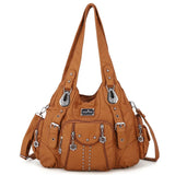 Angel Kiss Bag Women Fashion Handbags Women Shoulder Bags PU Leather Handbag Female Satchel Shoulder Purse Bag Bolsa Feminina
