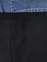 Punk-Inspired Patchwork Denim Bell Bottoms
