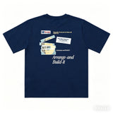 Kodak Vintage Film Print Cotton T-Shirt — Men's Casual Streetwear Tee