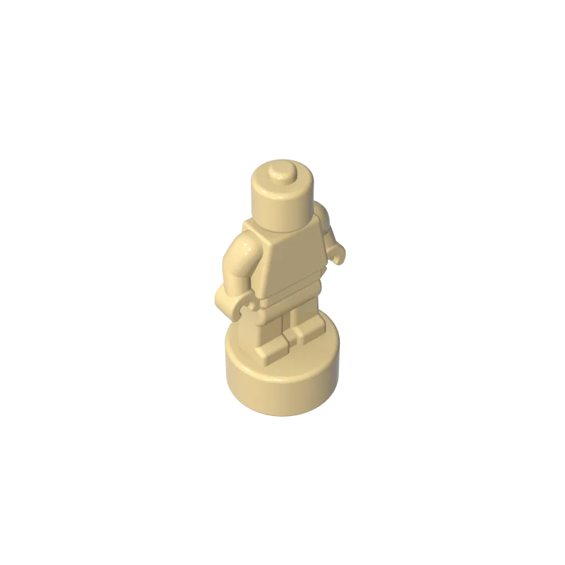 Gobricks 10PCS G90398 Minifig Bricks Trophy Statuette Parts Compatible MOC Building Block Adult DIY Creative Gift Toy Model