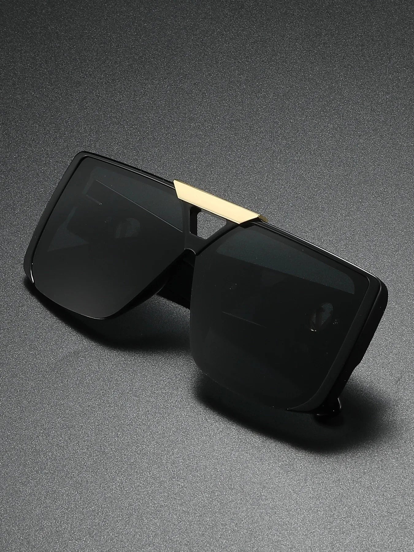 Classic Retro Square Frame Sunglasses for Men
