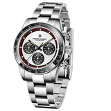 2026 PAGANI DESIGN New Men Quartz Wristwatch Fashion Ceramic Bezel Chronograph Stopwatch Waterproof 100m Stainless Watch for Men