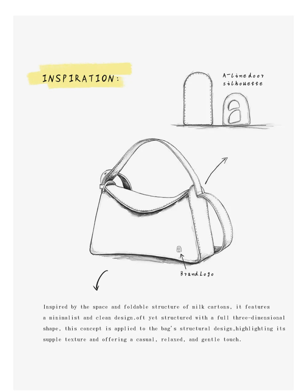 LA FESTIN Original Brand Shoulder Bag Women's Fashion Bags Designer Luxury Bag Casual Handbag Lady Bags Large Crossbody Bag